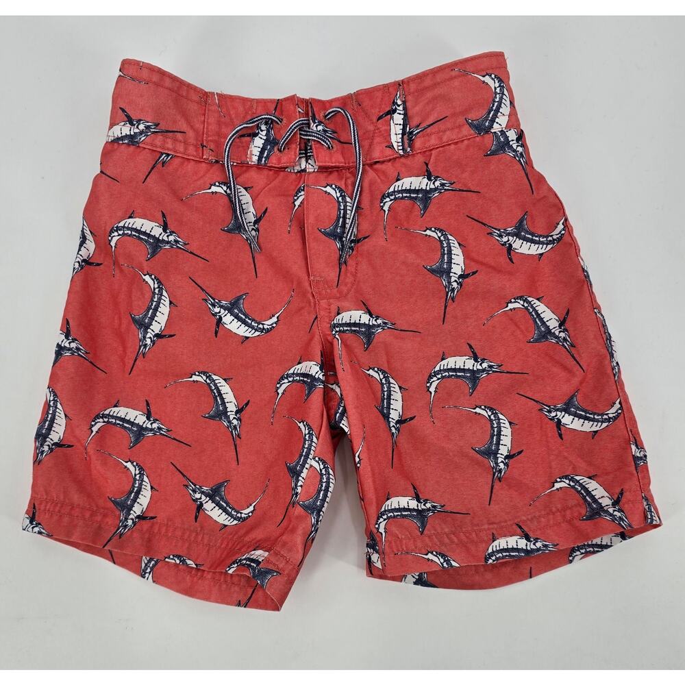 Janie and Jack Marlin Swim Trunks - Size 2T Coastal‎ Preppy